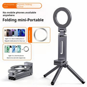 New Foldable Magnetic Phone Tripod Holder