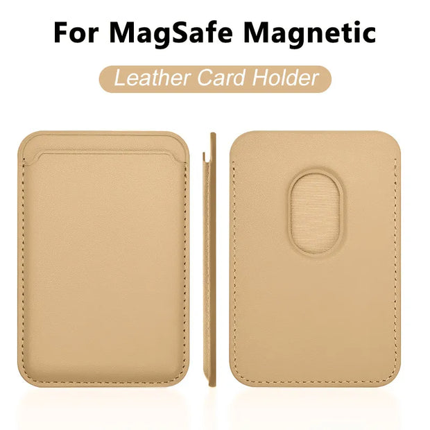 New Magnetic Leather Wallet Case