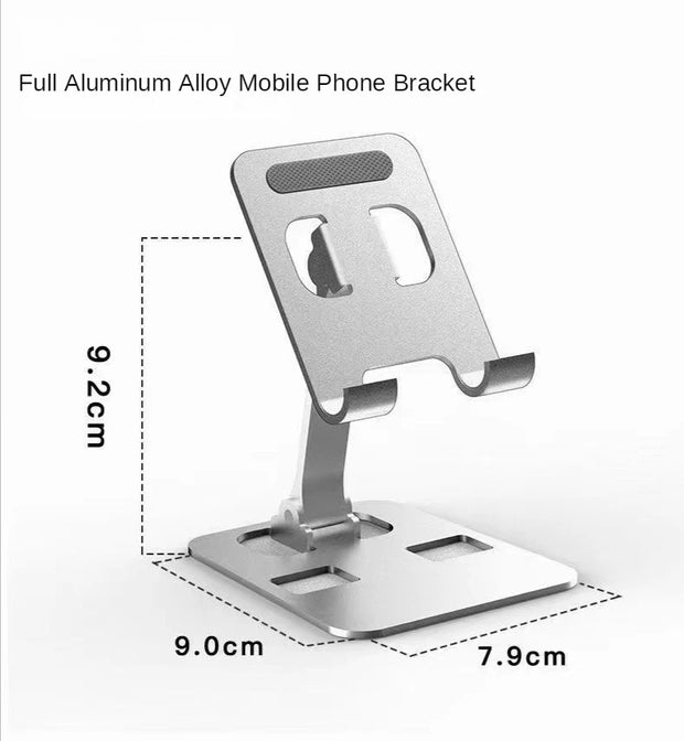 New Aluminum Alloy Foldable Desk Phone Holder Mount Stand