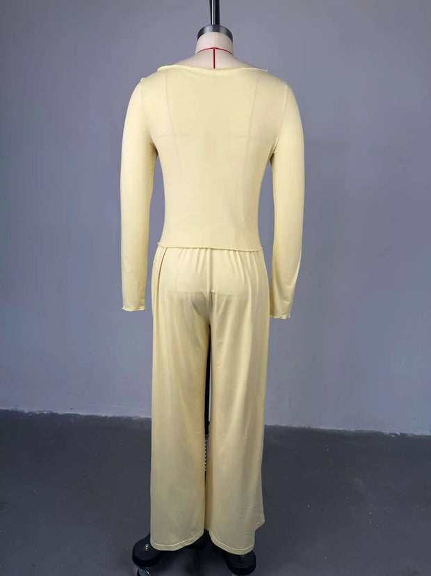 Women's clothing 2025 New summer new casual long cardigan long sleeve top high waist trousers fashion suit for club clothing