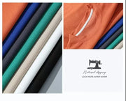 This men's set is a high-quality, fashionable and casual sportswear from Waffger, featuring a short-sleeved T-shirt and outdoor