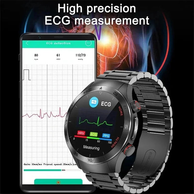 2025 New Laser Therapy ECG+PPG Smartwatch