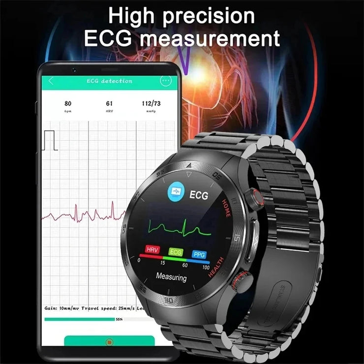 2025 New Laser Therapy ECG+PPG Smartwatch