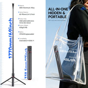 Auto Open Selfie Stick Tripod