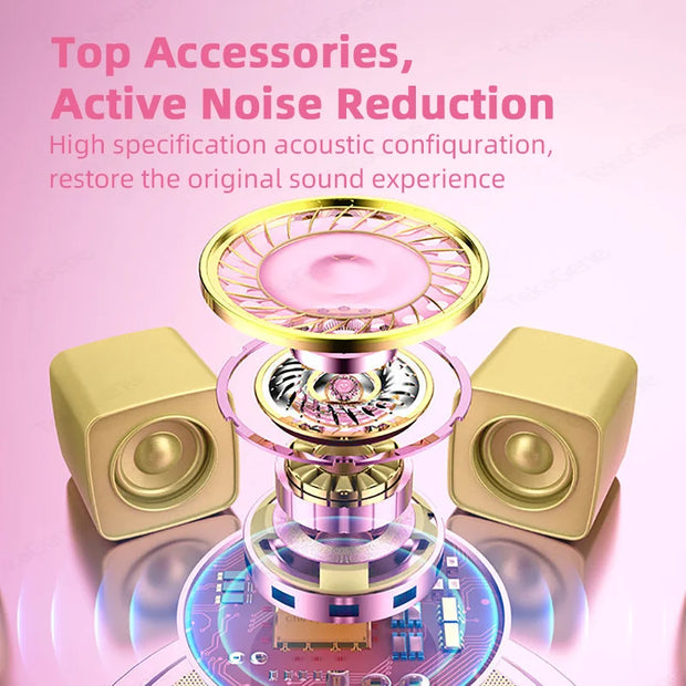 HiFi Bass Stereo Volume Control Headset