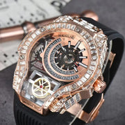 2025 New, Quartz Watch, Square Watch Fashion Business Large Dial Men's Watch
