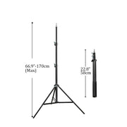 1/4 Screw Head Light Stand Tripod