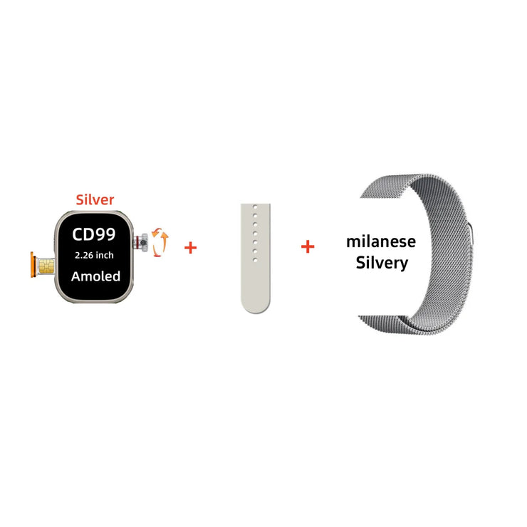 CD99 Cellular Card Version Smart Watch