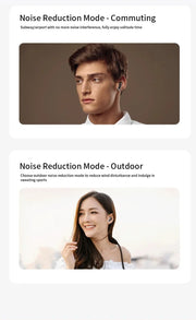2025 high-quality V8 wireless Bluetooth earphones with ANC noise reduction and built-in microphone, waterproof earplugs