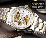 Fashion Hollow Business Tourbillon Automatic Mechanical Watch for Men