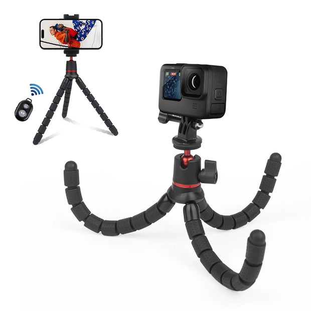 PULUZ Mini Octopus Flexible Tripod Holder