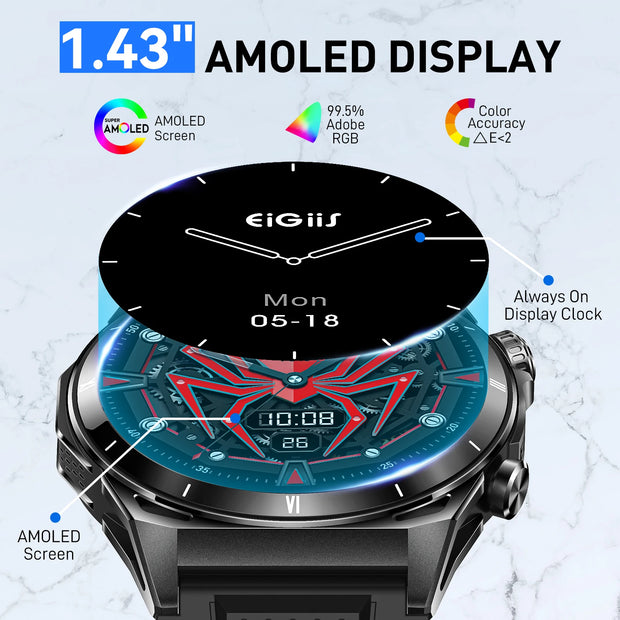 EIGIIS New KE6 Smart Watch