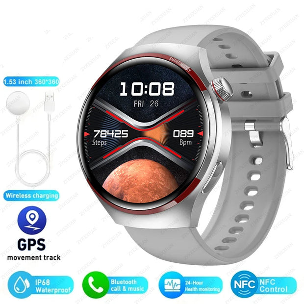 Men Space Exploration Edition Bluetooth SmartWatch
