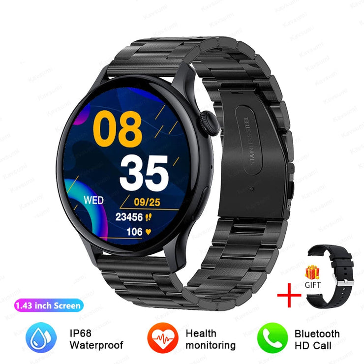 Women 466*466 Screen GPS Track Sport Watches