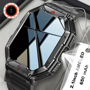 New Rugged Military LED Flashlight Smart Watch