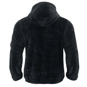 2025 Men's Casual Double-sided Plush Warm Jacket Autumn Winter Thick Wool Coats Solid Hooded Fleece Hoodies Loose Men Clothing