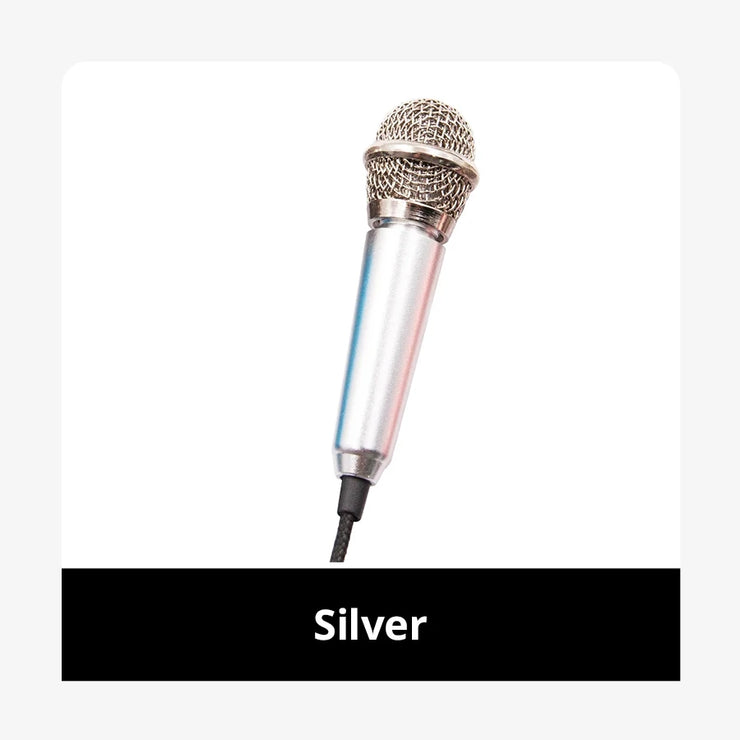 New Portable 3.5mm Stereo Studio Mic