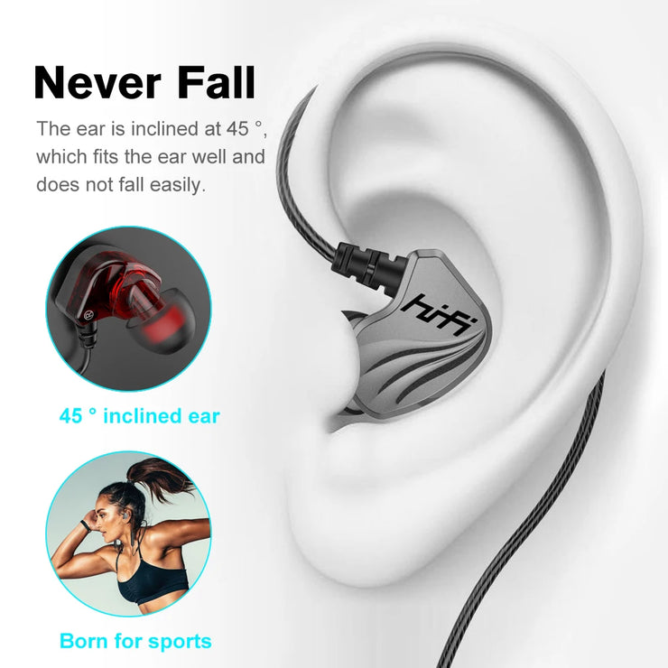 HIFI 6D Surround Bass in-Ear Wired Headphones