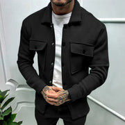 Fashionable Hot Selling Autumn and Winter Trendy Outerwear for Men Slim Fit Warm Collar Jacket for Men Casual Jacket for Men