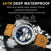 High Quality Waterproof Chronograph Luminous Wristwatch
