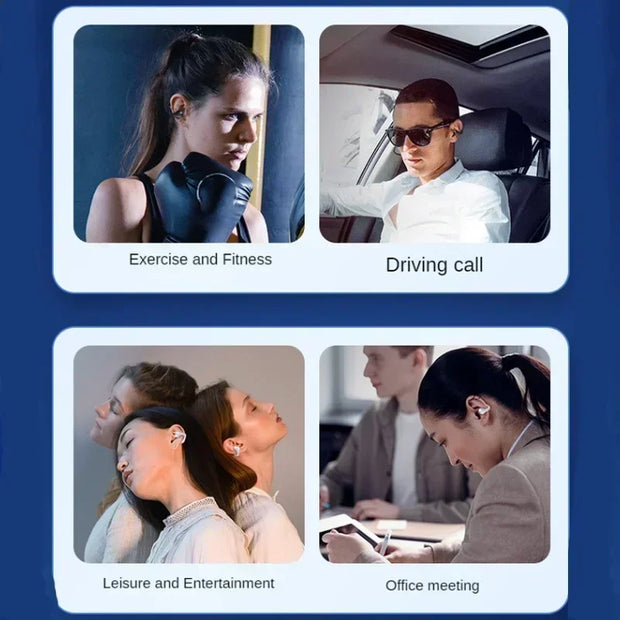 NEW Bluetooth 5.3 Wireless Conduction Headphones
