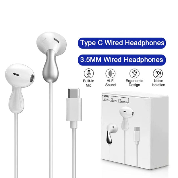New Type C Wired Earphone