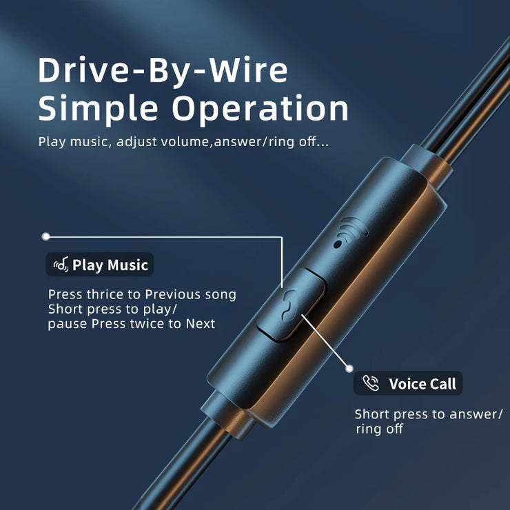 Awei PC-7/PC-7T Wire-controlled Earphone