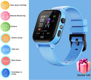 ﻿ 4G Sim Card 2G Internet Kids Smart Watch