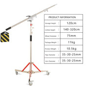 New C-Stand Bracket Stainless Steel Tripod