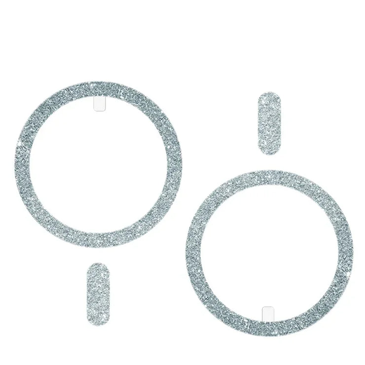 2pcs Ultra-thin Shiny Magnetic Plate