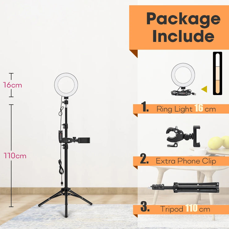 New  LED Ring Light Phone Tripod