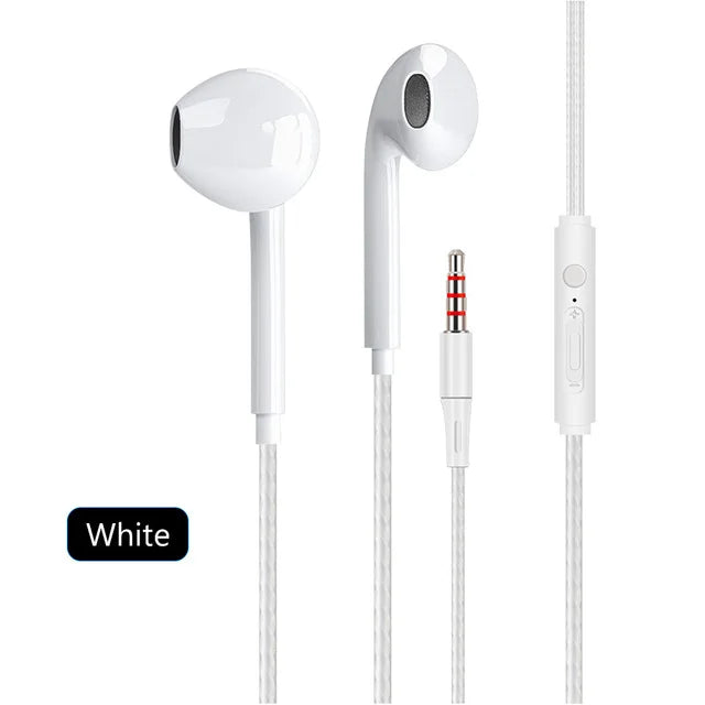 New 3.5mm Wired Headphones