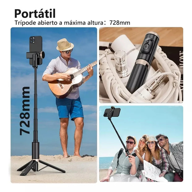 NEW Bluetooth Selfie Foldable Wireless Tripod