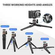 Mini Tripod Full Metal Selfie Stick Desktop Tripod