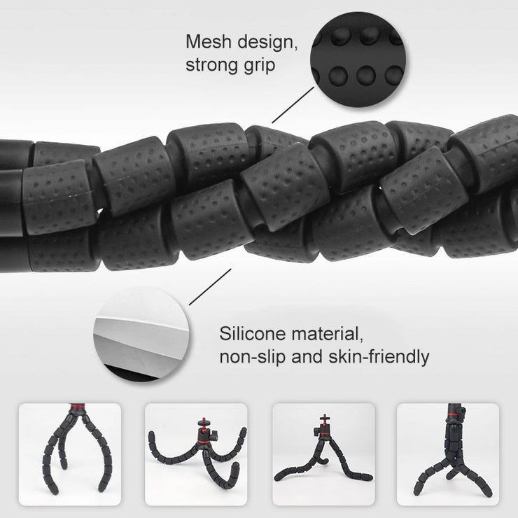 PULUZ Mini Octopus Flexible Tripod Holder