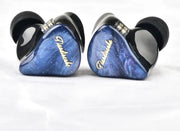 TD19 beryllium diaphragm resin starry sky blue HIFI Bass Earphone