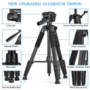 New 79” Camera Tripod