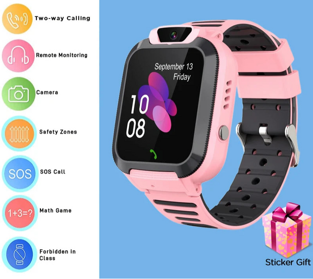 ﻿ 4G Sim Card 2G Internet Kids Smart Watch
