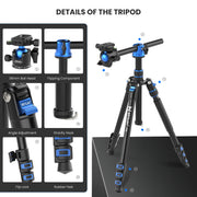 TP6  Professional Horizontal Tripod