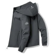 Hooded Jacket for Men 2024 Bomber Jacket Men's Windbreakers Zipper Coats Spring Autumn Casual Cargo Jacket Men Fashion Outerwear