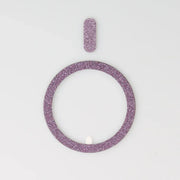 2pcs Ultra-thin Shiny Magnetic Plate