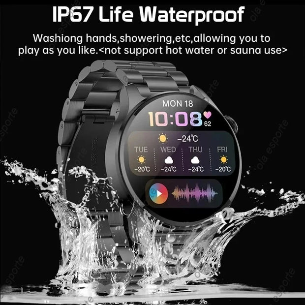New Music Player Bluetooth Call Waterproof Smartwatch