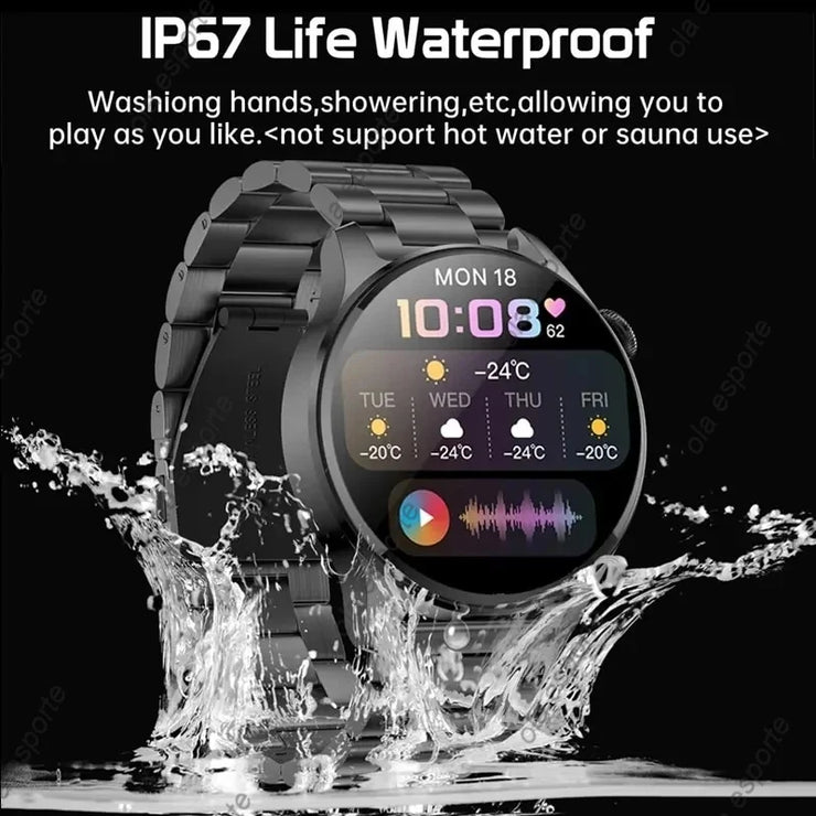 New Music Player Bluetooth Call Waterproof Smartwatch