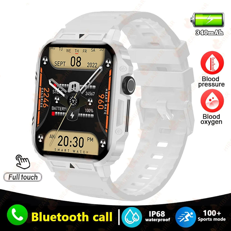 New 1.95 Outdoor Military Smart Watch