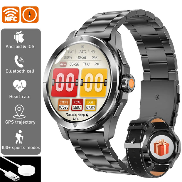 Xiaomi S4 Ultra NFC Bluetooth Call Blood pressure Health watch