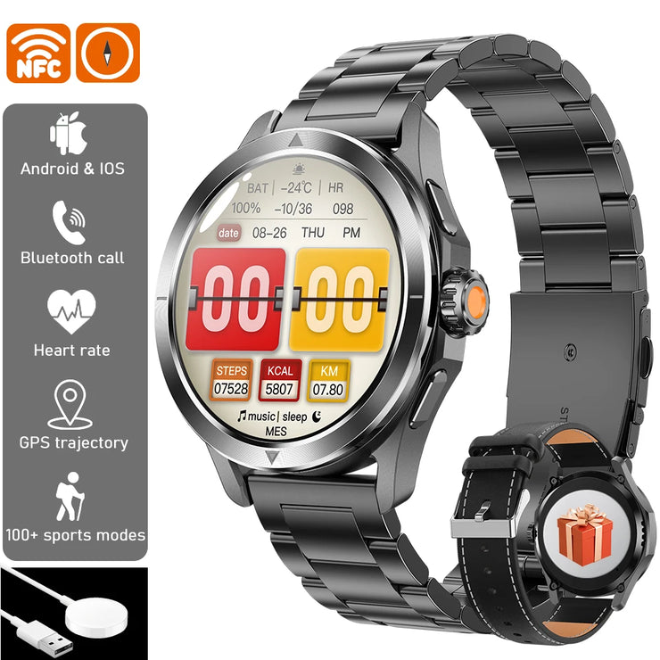 Xiaomi S4 Ultra NFC Bluetooth Call Blood pressure Health watch
