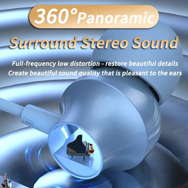 New Digital Chip Wired Earphone