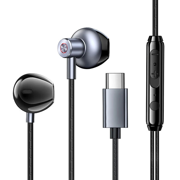 New Rocoren USB Type C Wired Earphones