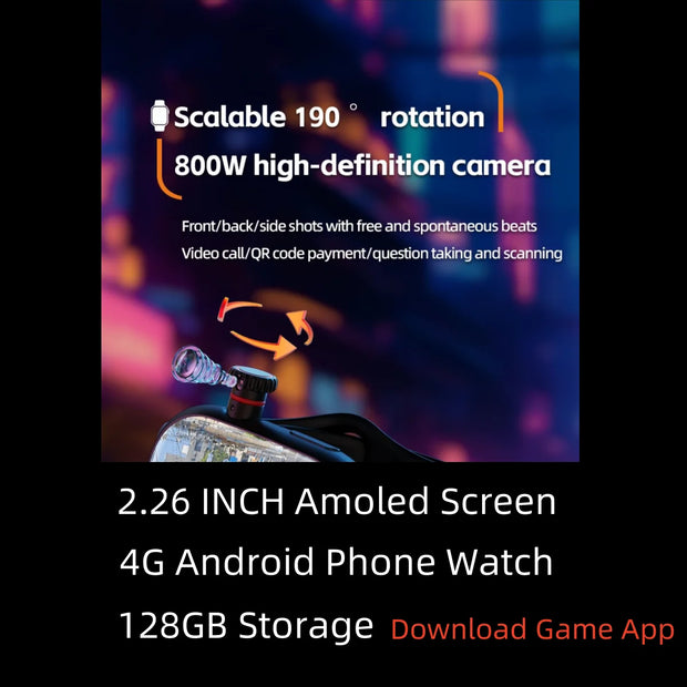 CD99 Cellular Card Version Smart Watch