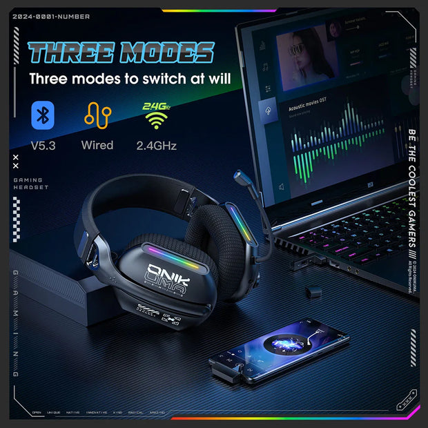 ONIKUMA Wireless Gaming Headset